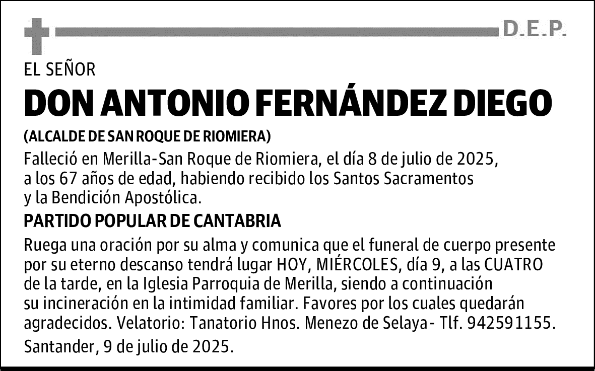 DON ANTONIO FERNÁNDEZ DIEGO