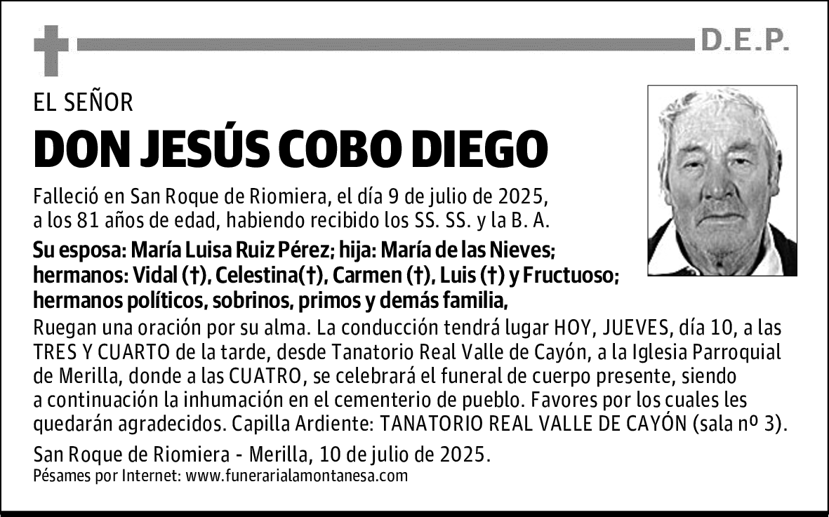 DON JESÚS COBO DIEGO