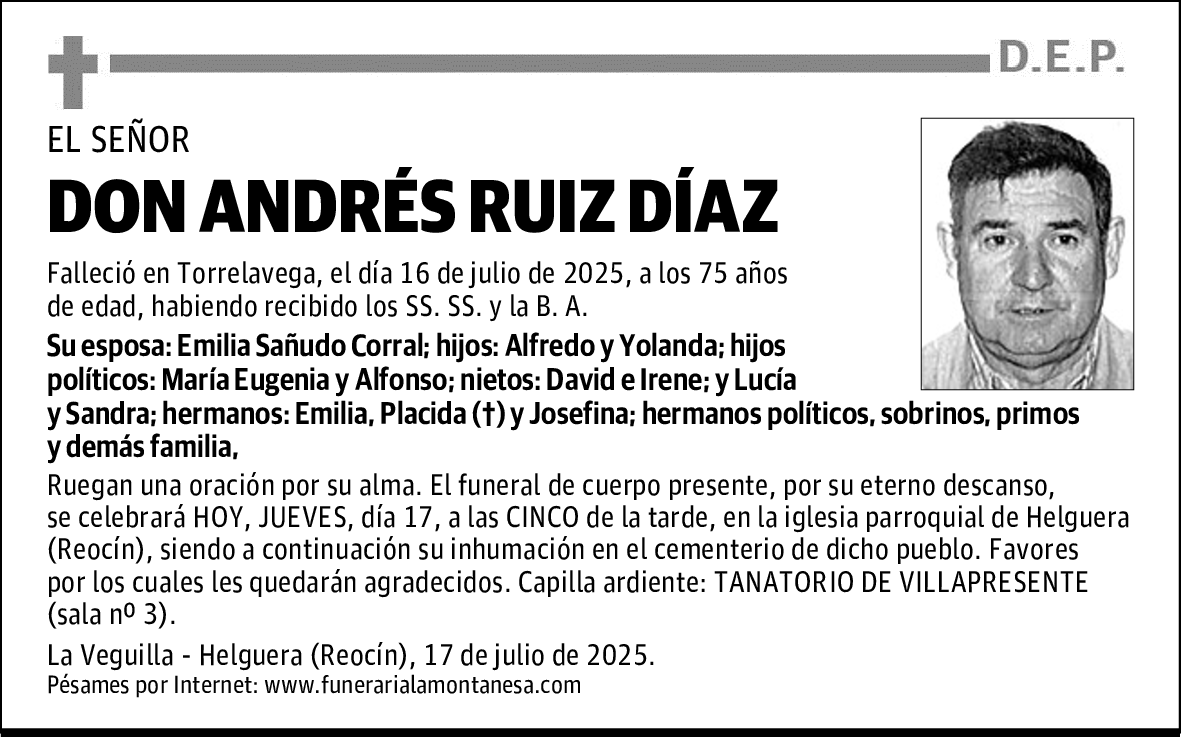 DON ANDRÉS RUIZ DÍAZ