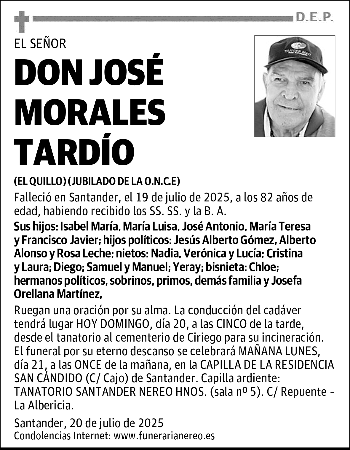 DON JOSÉ MORALES TARDÍO
