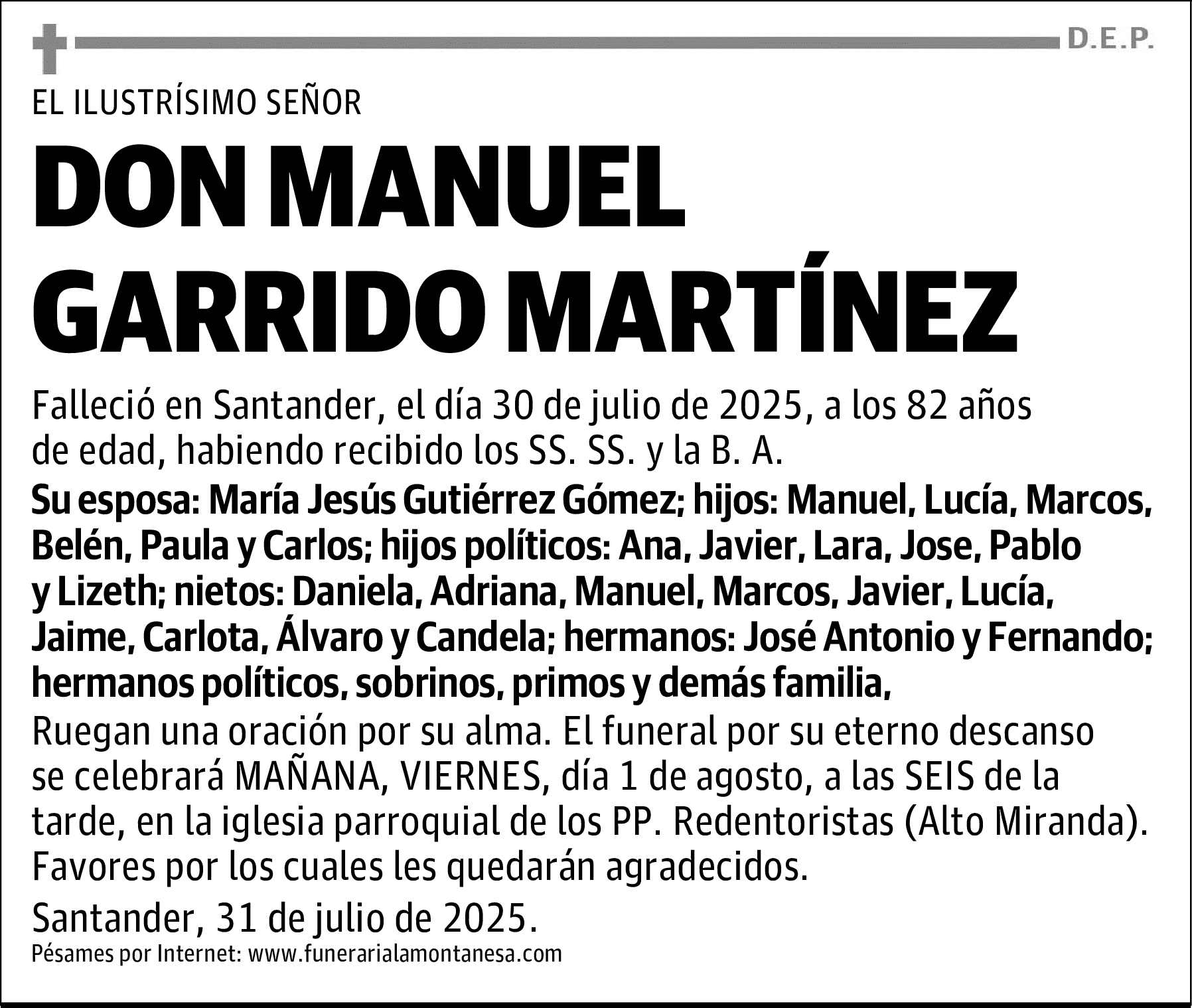 DON MANUEL GARRIDO MARTÍNEZ