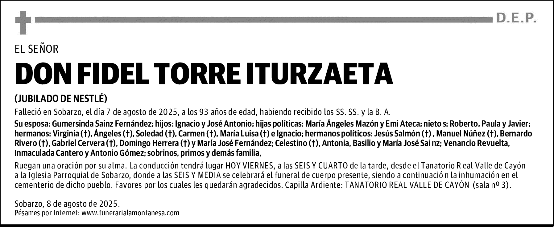 DON FIDEL TORRE ITURZAETA