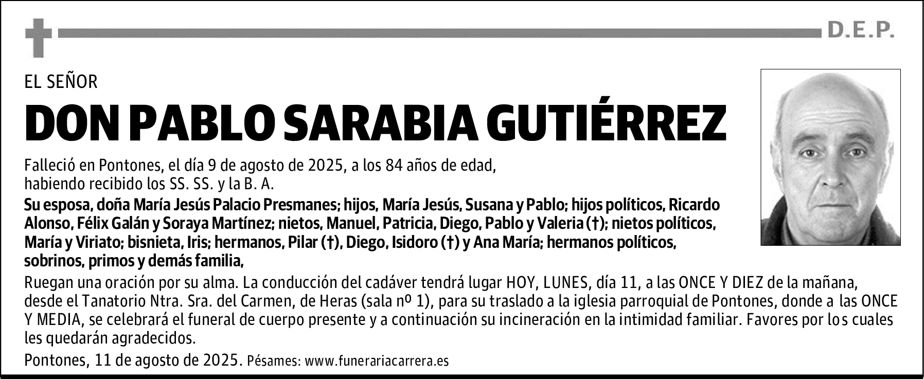 DON PABLO SARABIA GUTIÉRREZ