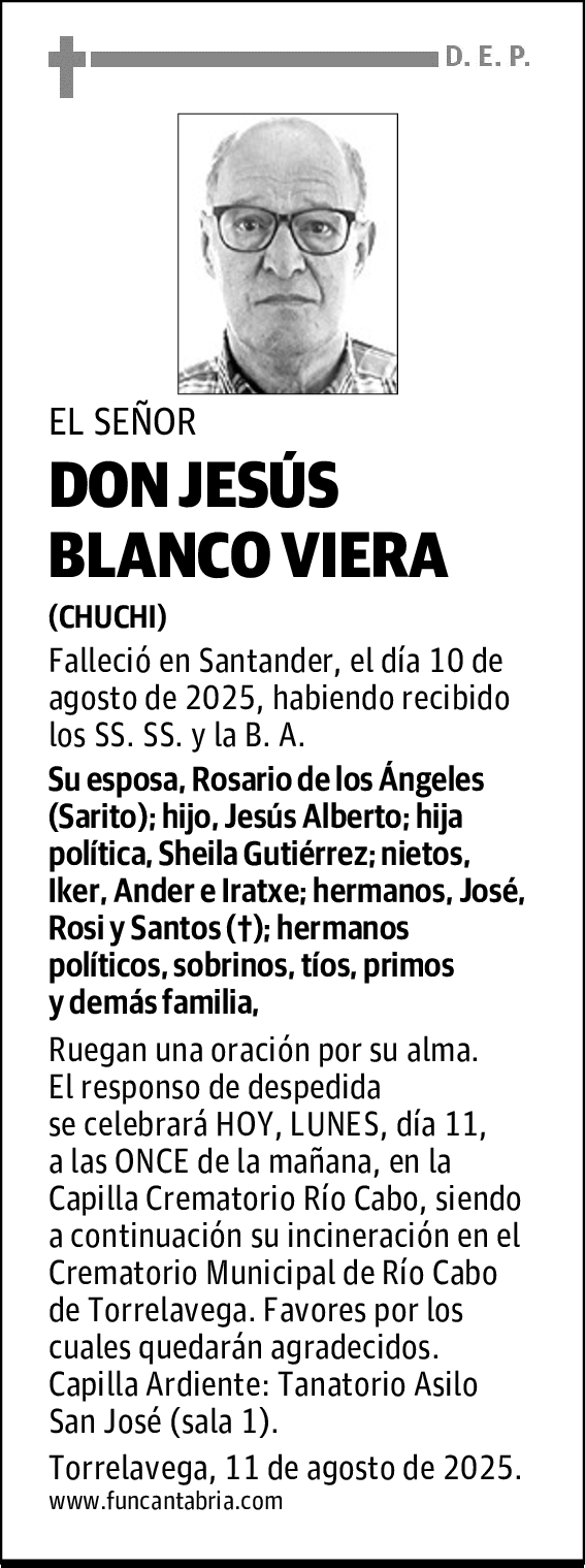 DON JESÚS BLANCO VIERA