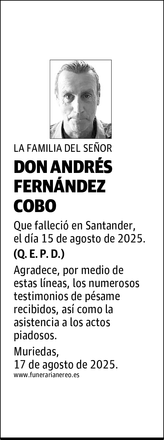DON ANDRÉS FERNÁNDEZ COBO