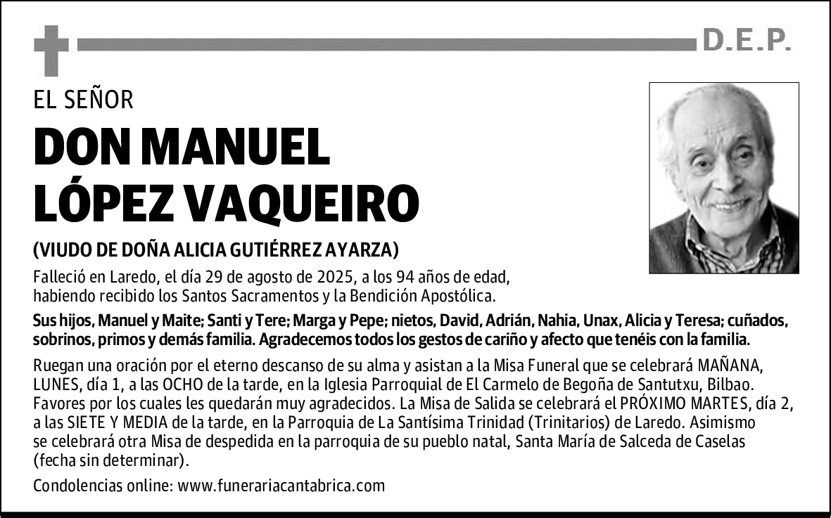 DON MANUEL LÓPEZ VAQUEIRO
