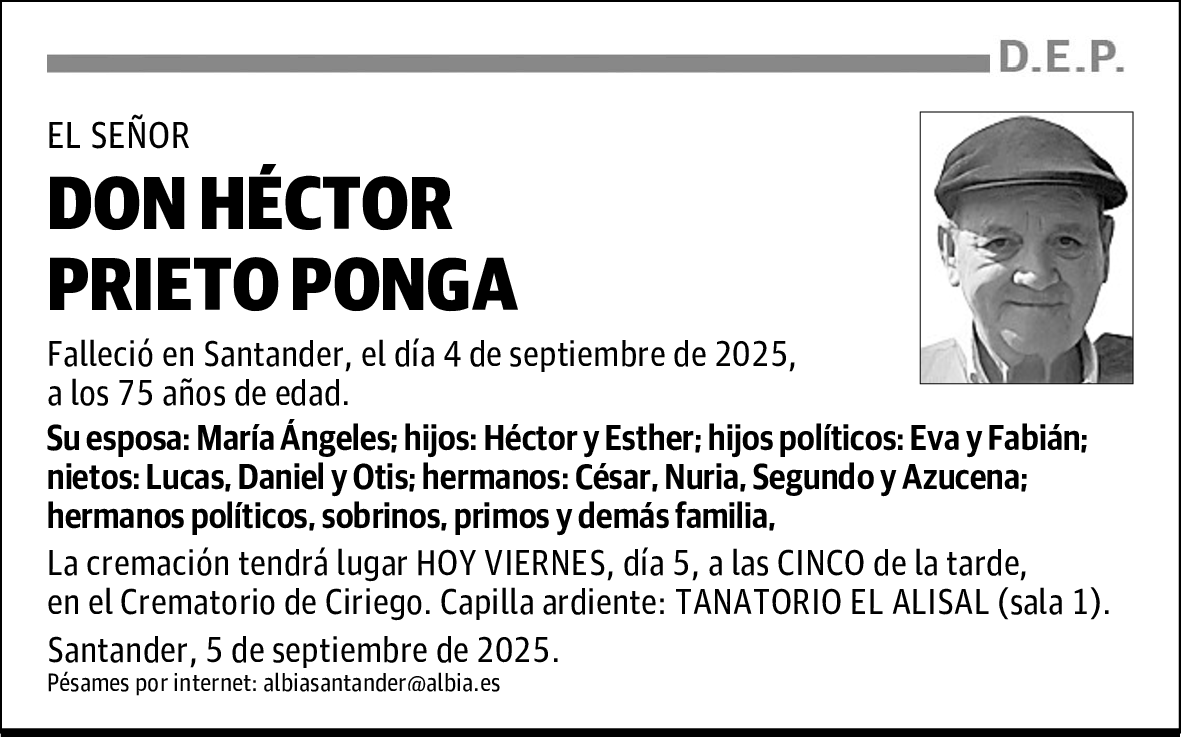 DON HÉCTOR PRIETO PONGA
