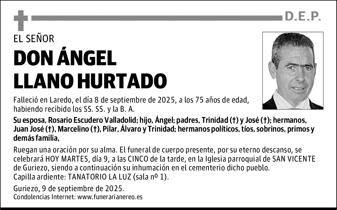 DON ÁNGEL LLANO HURTADO