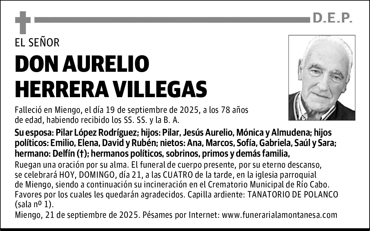 DON AURELIO HERRERA VILLEGAS