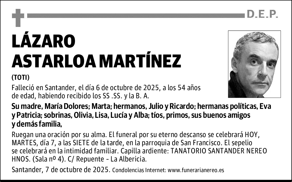 LÁZARO ASTARLOA MARTÍNEZ