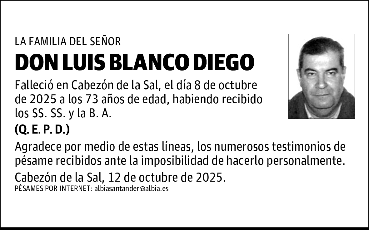 DON LUIS BLANCO DIEGO