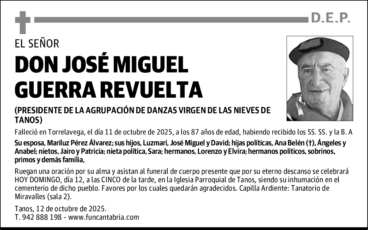 DON JOSÉ MIGUEL GUERRA REVUELTA
