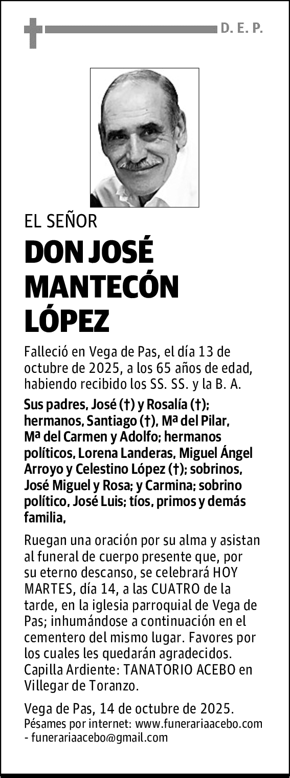 DON JOSÉ MANTECÓN LÓPEZ