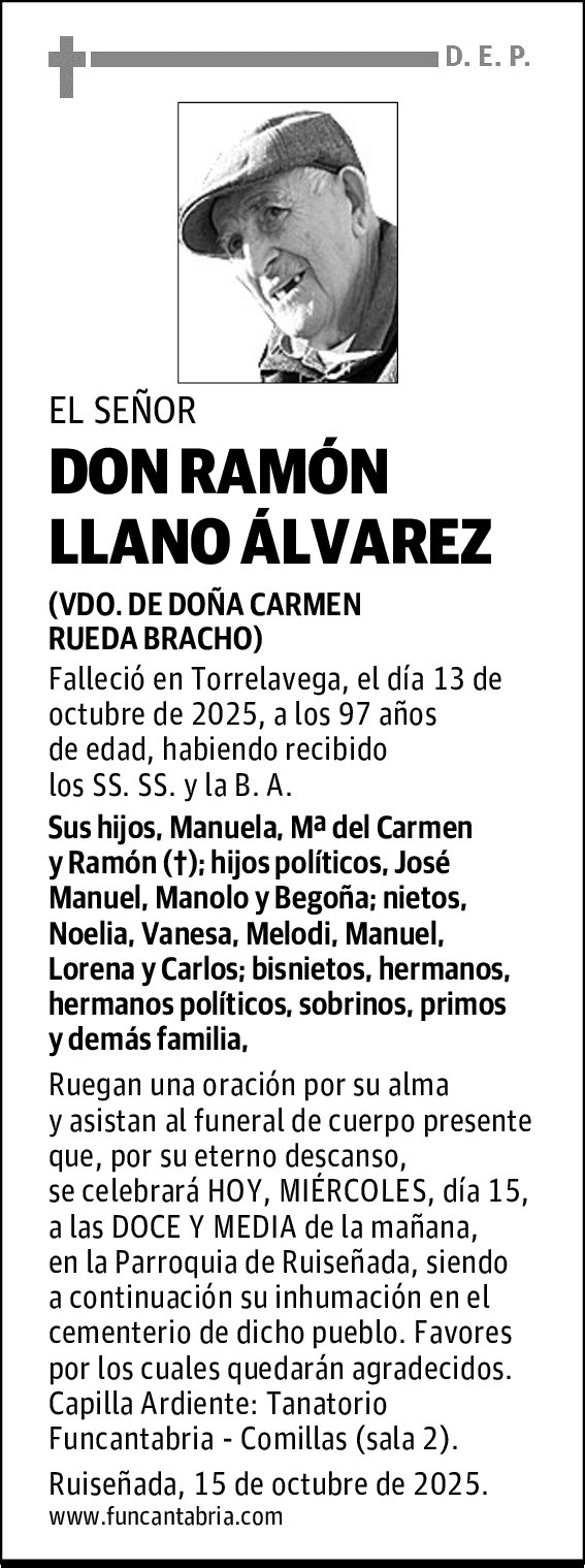 DON RAMÓN LLANO ÁLVAREZ