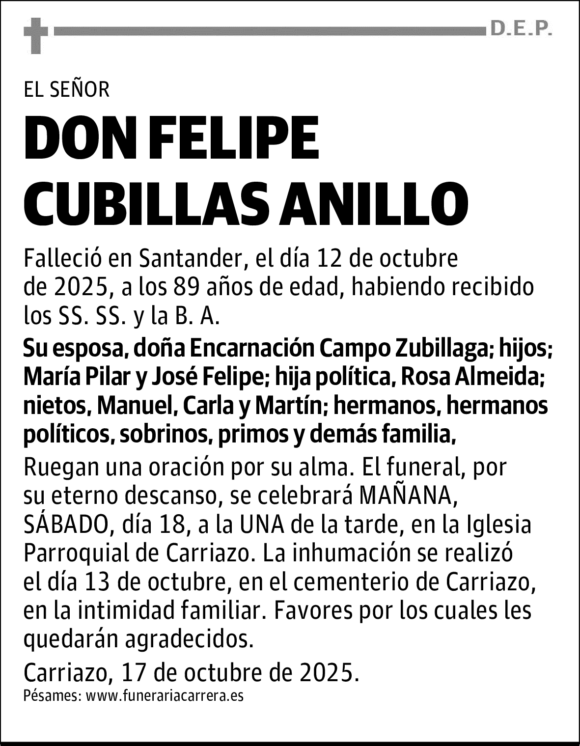 DON FELIPE CUBILLAS ANILLO