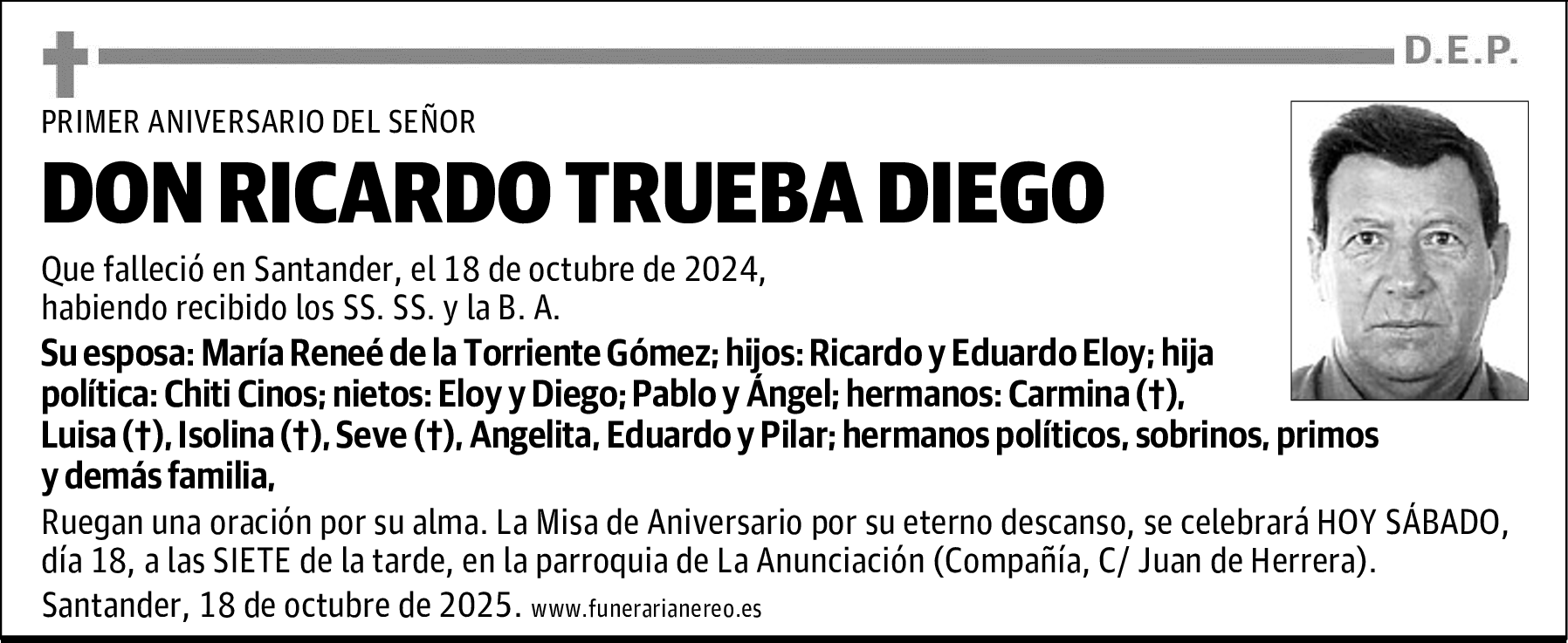 DON RICARDO TRUEBA DIEGO