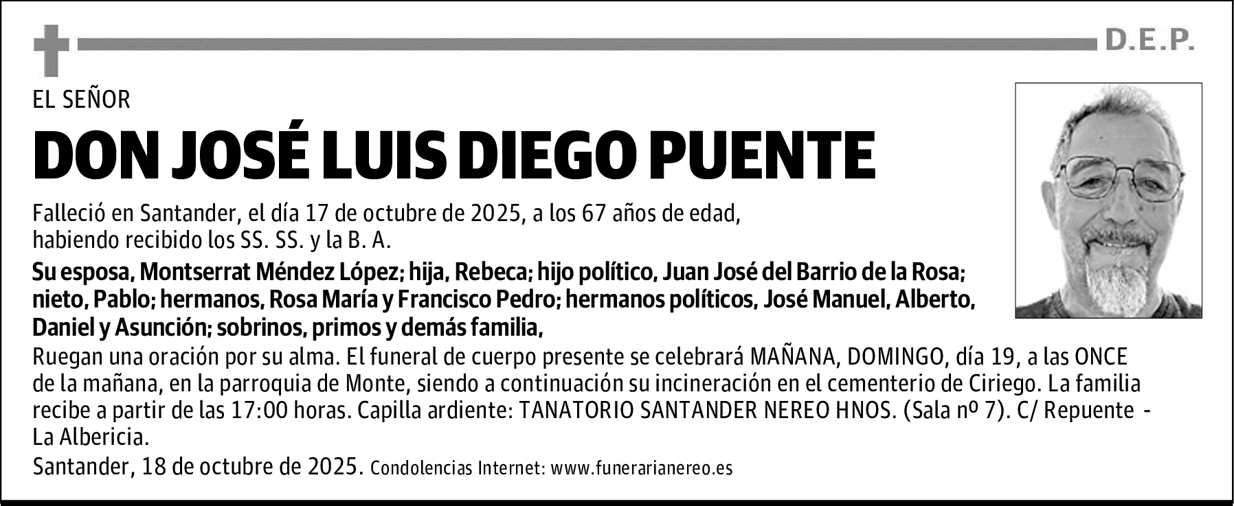 DON JOSÉ LUIS DIEGO PUENTE