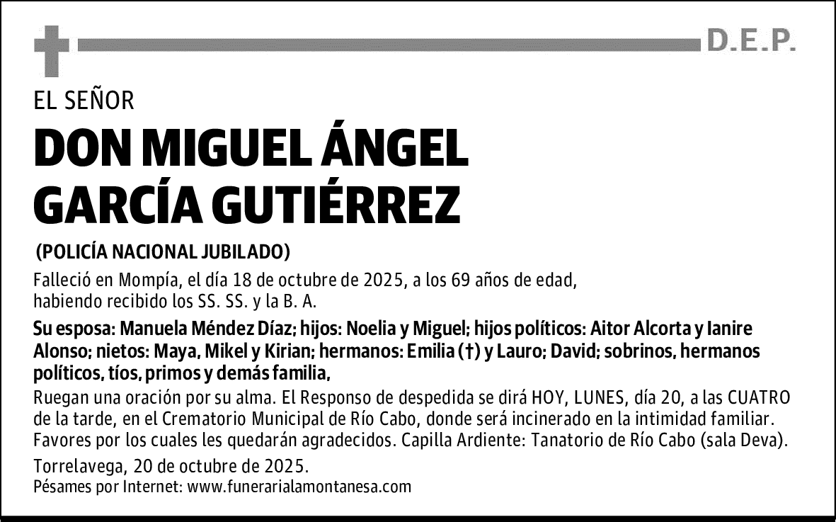 DON MIGUEL ÁNGEL GARCÍA GUTIÉRREZ