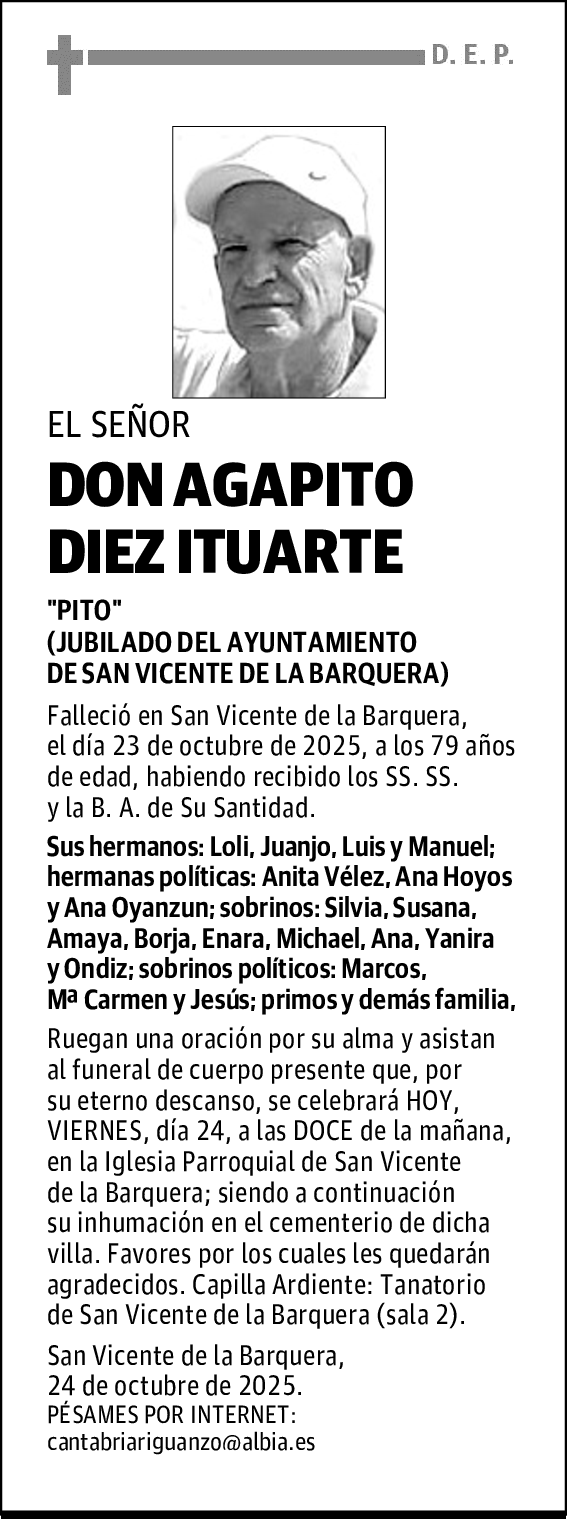 DON AGAPITO DIEZ ITUARTE