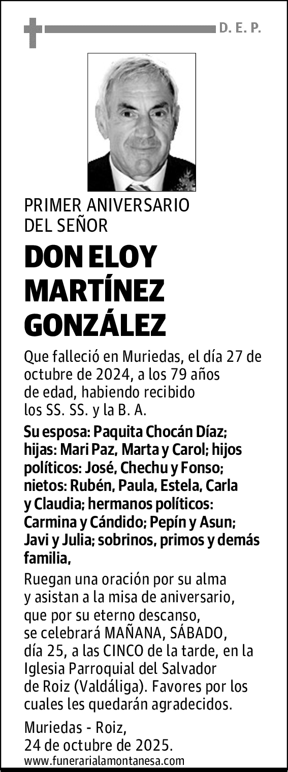 DON ELOY MARTÍNEZ GONZÁLEZ