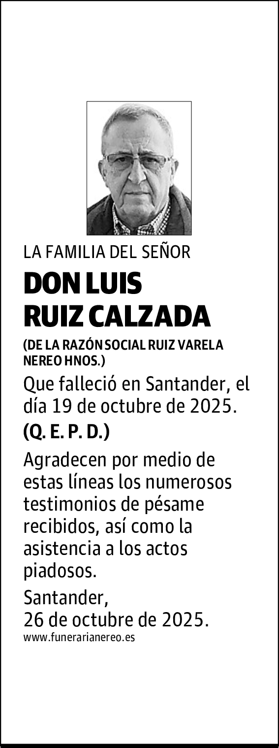 DON LUIS RUIZ CALZADA