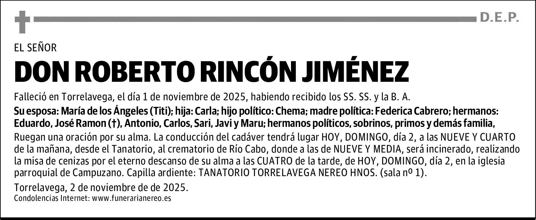 DON ROBERTO RINCÓN JIMÉNEZ