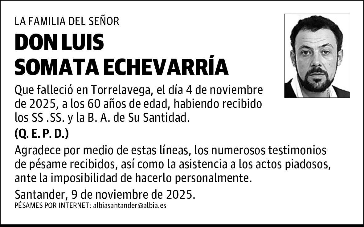 DON LUIS SOMATA ECHEVARRÍA