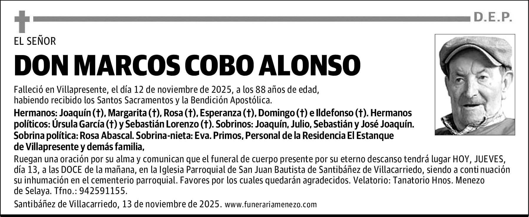 DON MARCOS COBO ALONSO