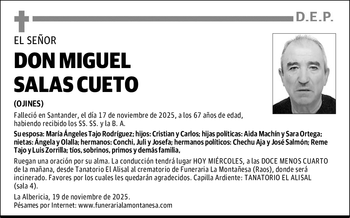 DON MIGUEL SALAS CUETO