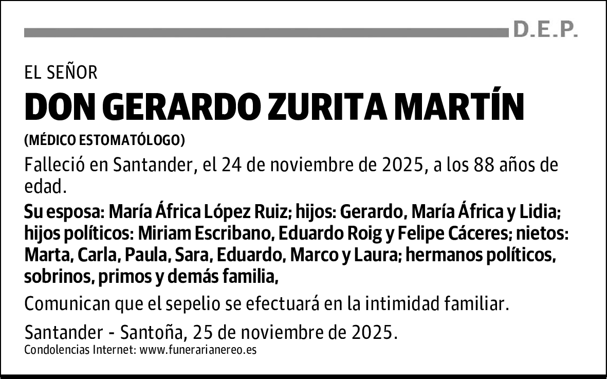 DON GERARDO ZURITA MARTÍN