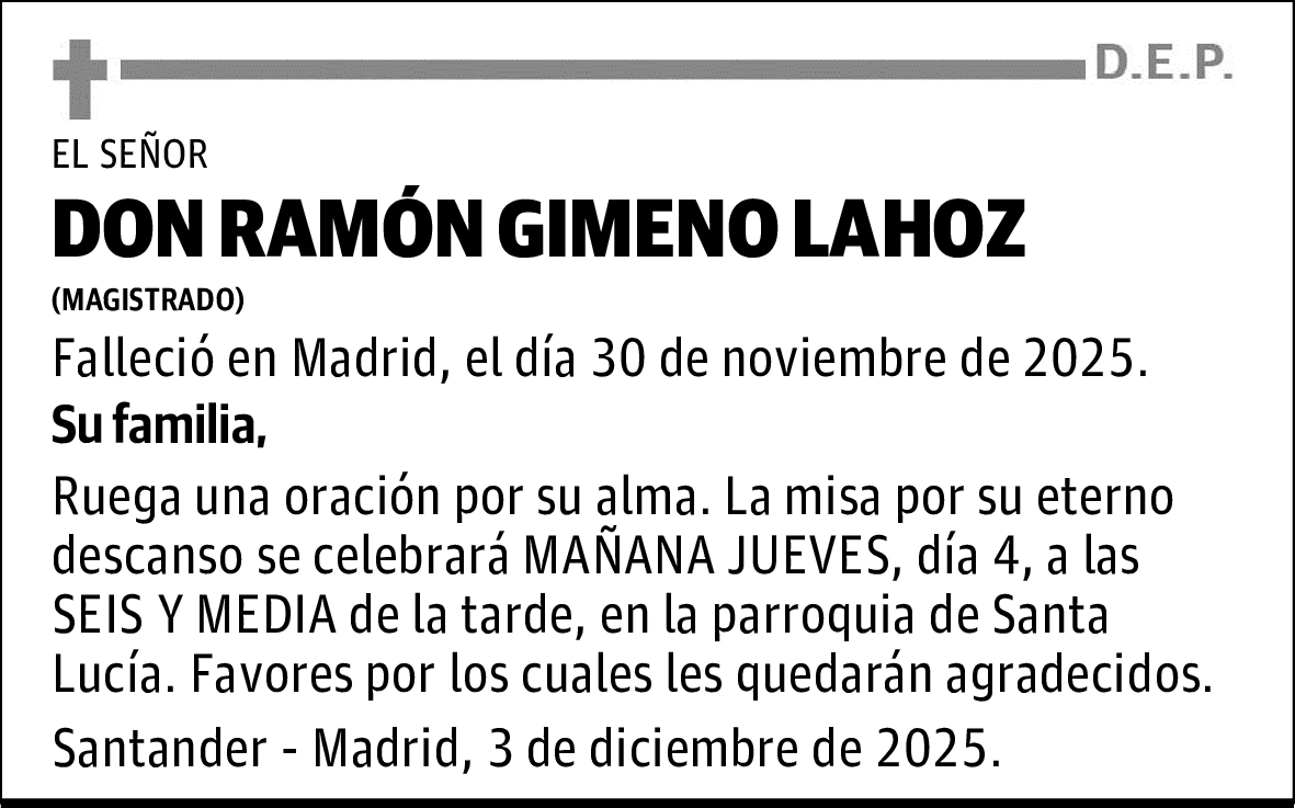 DON RAMÓN GIMENO LAHOZ