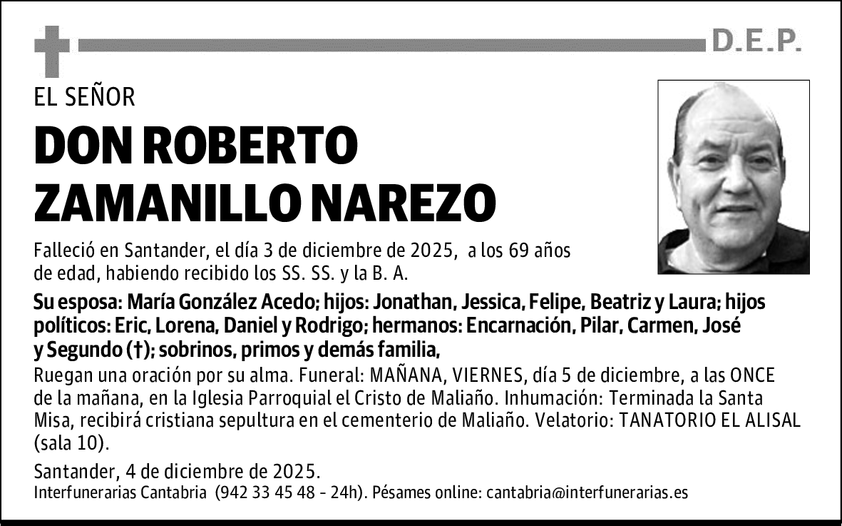 DON ROBERTO ZAMANILLO NAREZO