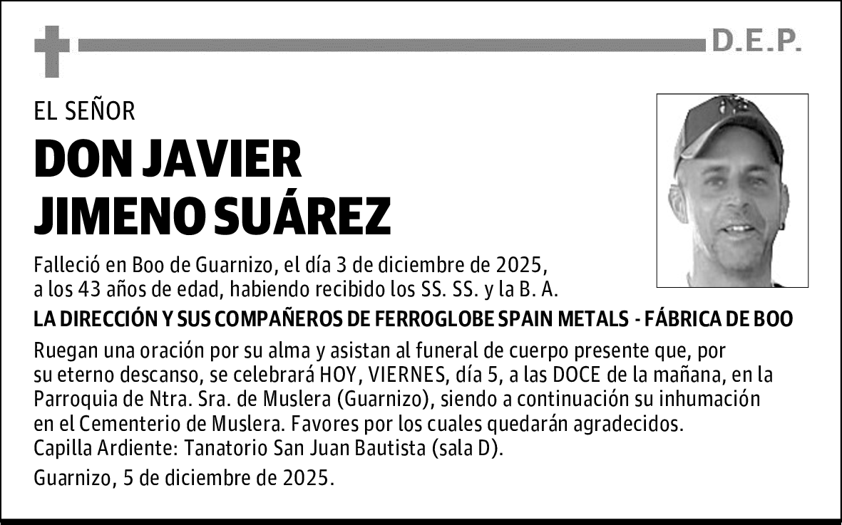 DON JAVIER JIMENO SUÁREZ