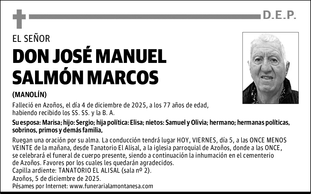 DON JOSÉ MANUEL SALMÓN MARCOS