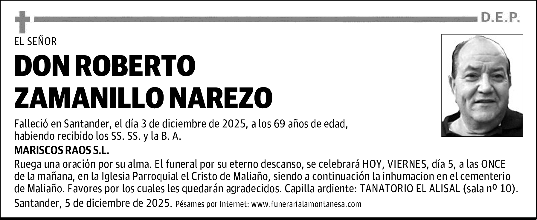 DON ROBERTO ZAMANILLO NAREZO