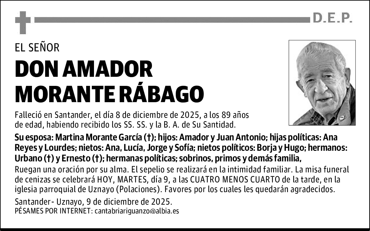 DON AMADOR MORANTE RÁBAGO