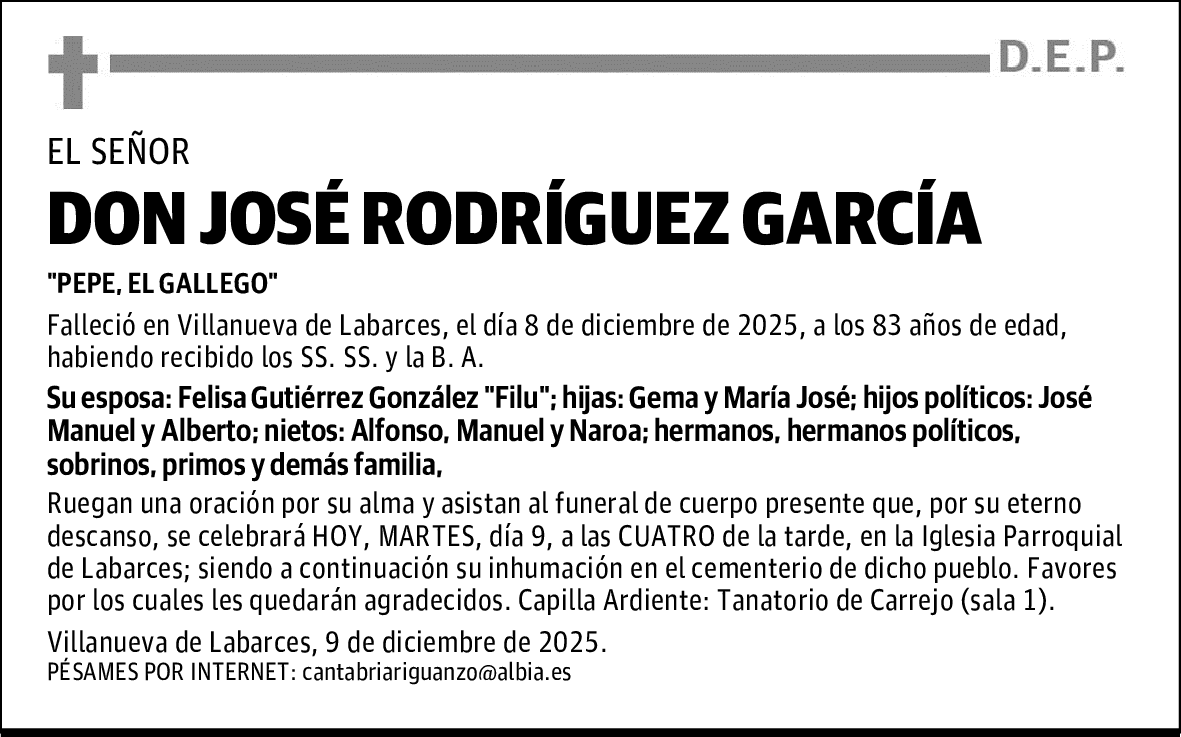 DON JOSÉ RODRÍGUEZ GARCÍA