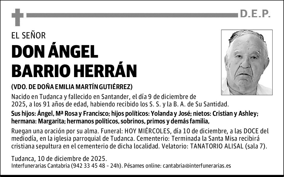 DON ÁNGEL BARRIO HERRÁN
