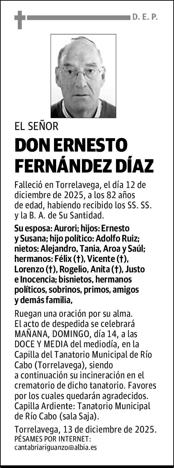 DON ERNESTO FERNÁNDEZ DÍAZ