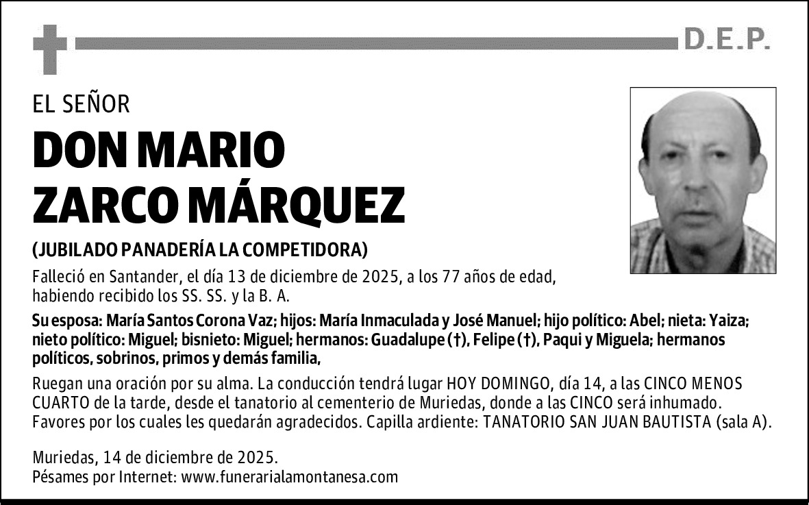 DON MARIO ZARCO MÁRQUEZ