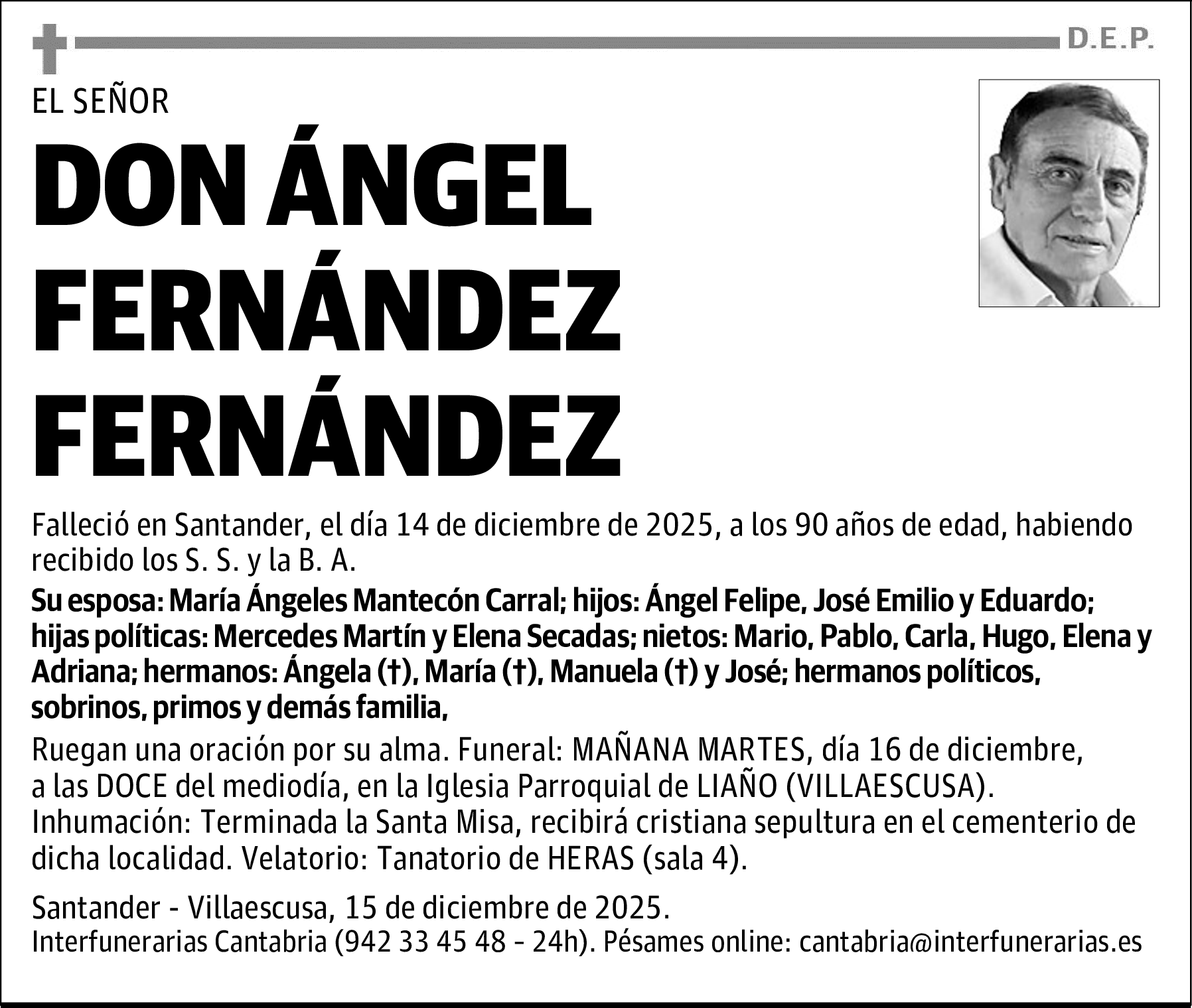 DON ÁNGEL FERNÁNDEZ FERNÁNDEZ