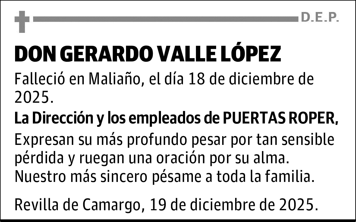 DON GERARDO VALLE LÓPEZ