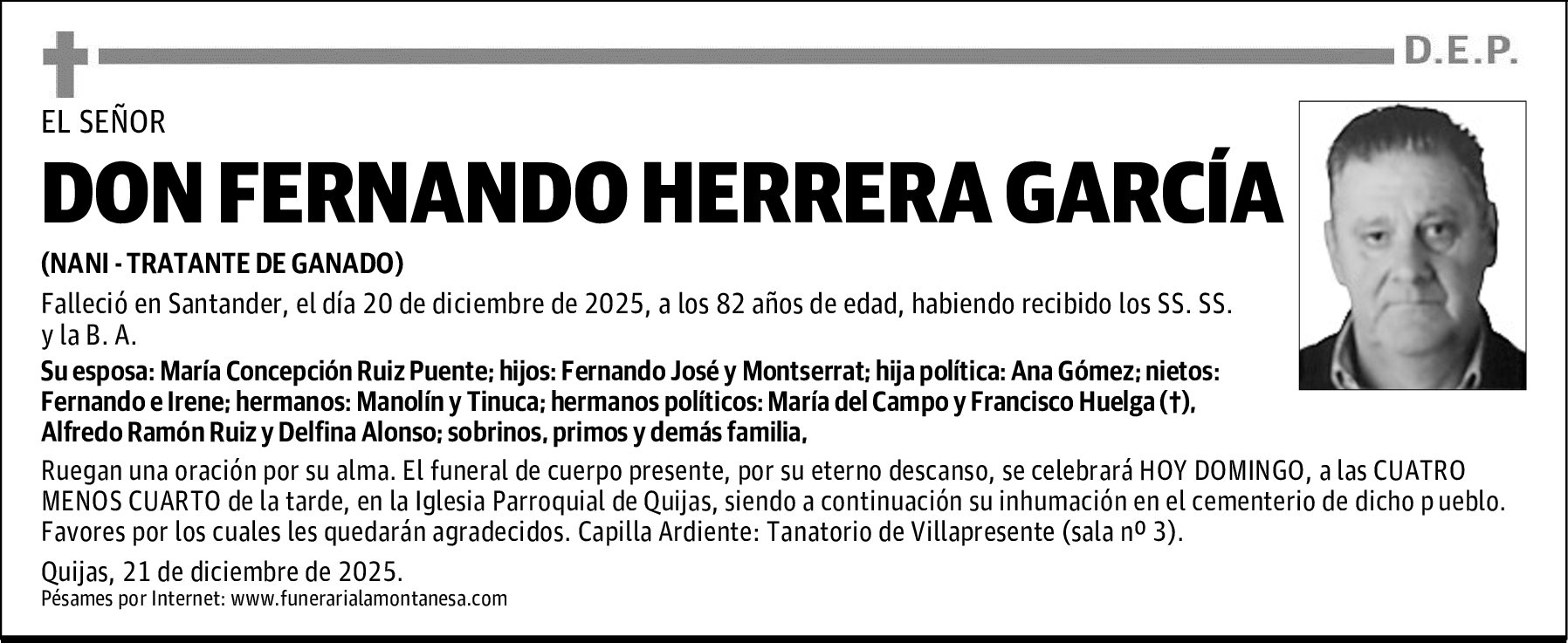 DON FERNANDO HERRERA GARCÍA