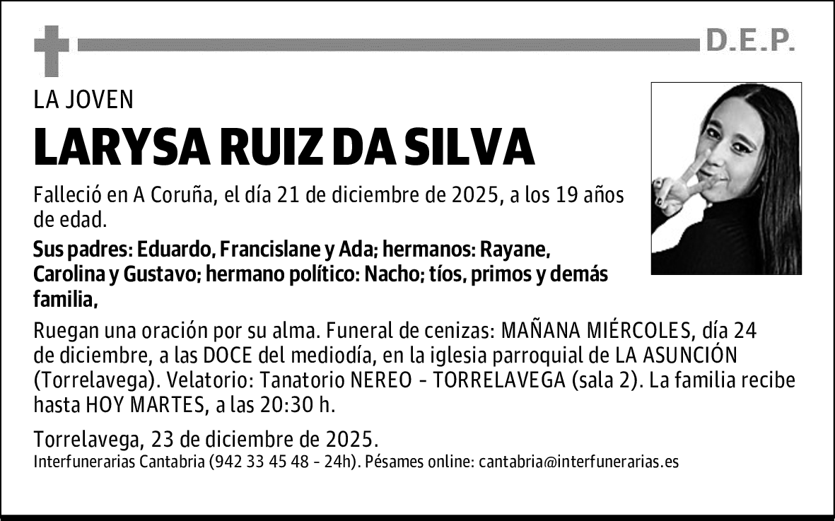 LARYSA RUIZ DA SILVA