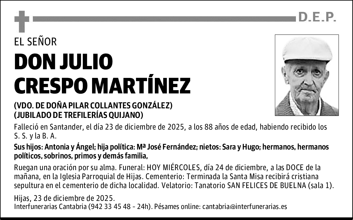 DON JULIO CRESPO MARTÍNEZ