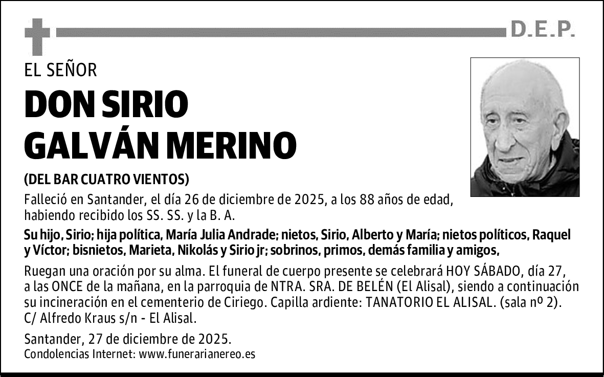 DON SIRIO GALVÁN MERINO