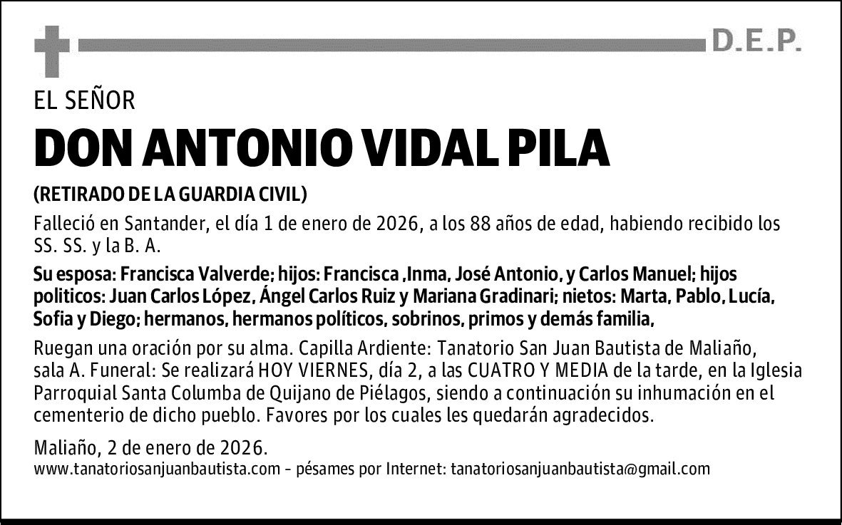 DON ANTONIO VIDAL PILA