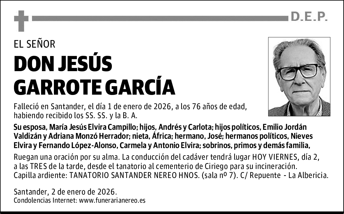 DON JESÚS GARROTE GARCÍA