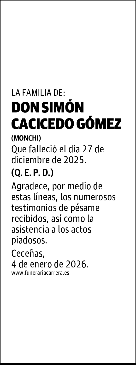 DON SIMÓN CACICEDO GÓMEZ