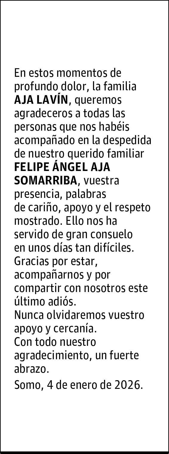 FELIPE ÁNGEL AJA SOMARRIBA